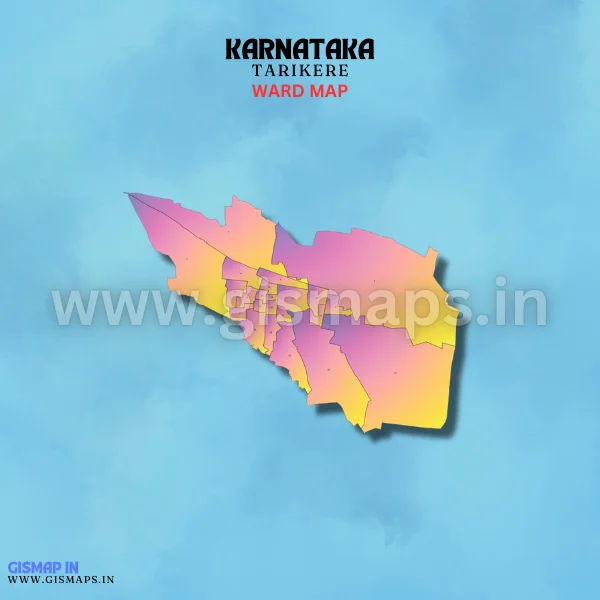 Tarikere Ward Map (Karnataka)